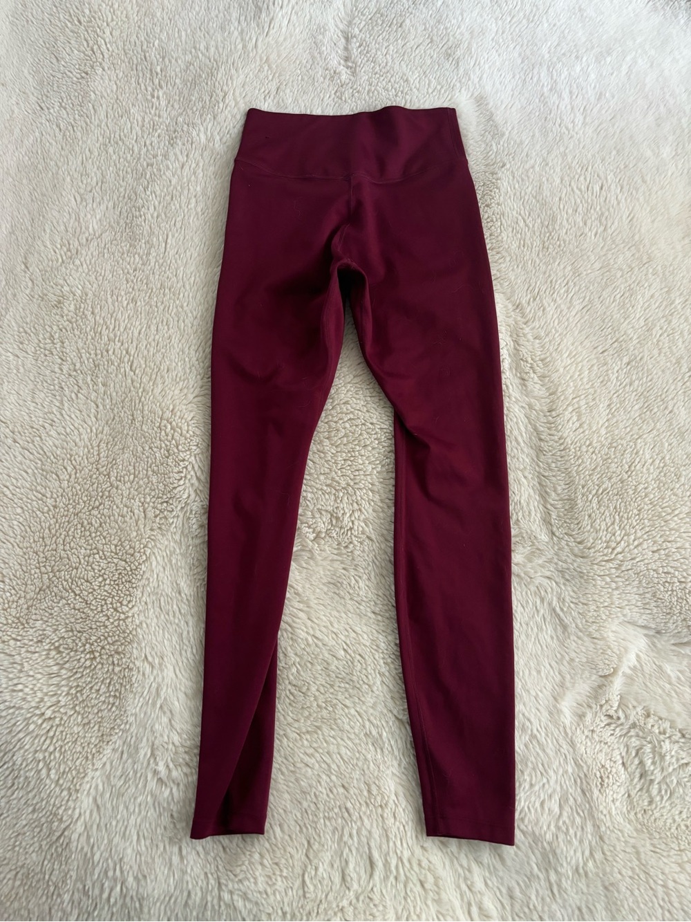 Nike Dri-Fit Burgundy High Rise Full Length Leggings - Picture 6 of 6